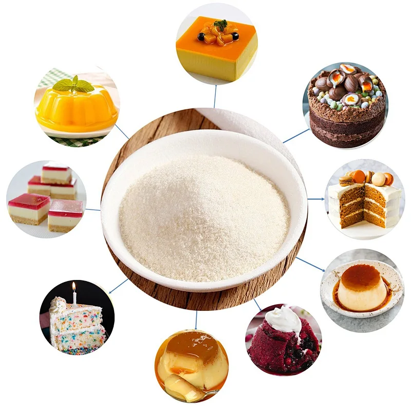 Gelatin food grade gelatin powder for soft candy with 25kg/bag